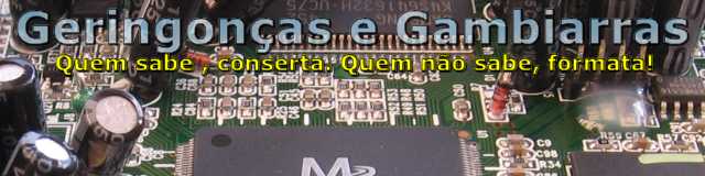 Geringonças e Gambiarras